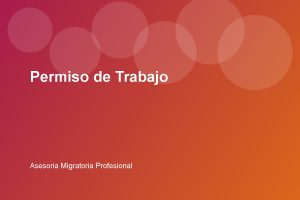Permiso de Trabajo