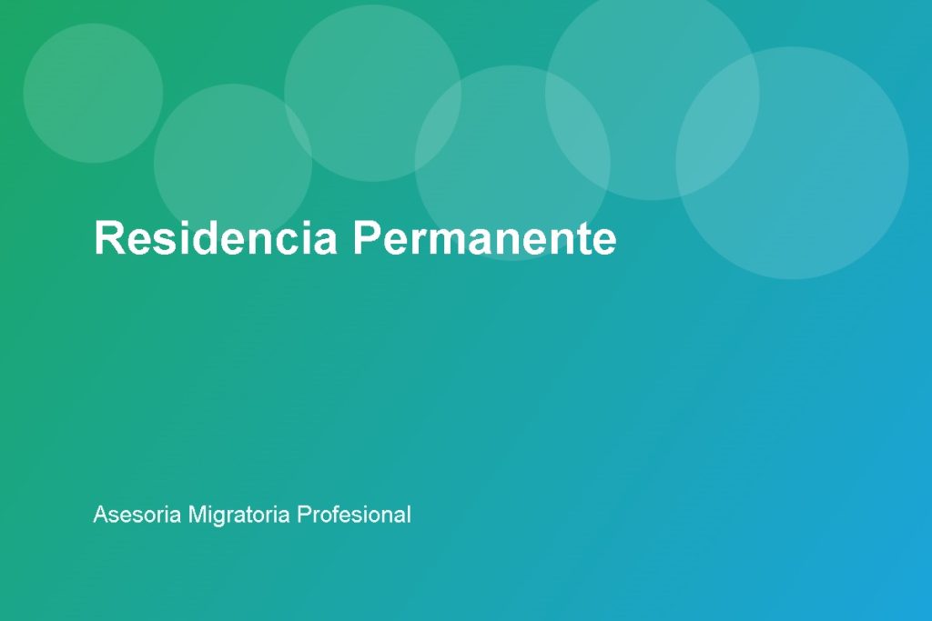 Residencia Permanente