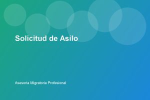 Solicitud de Asilo